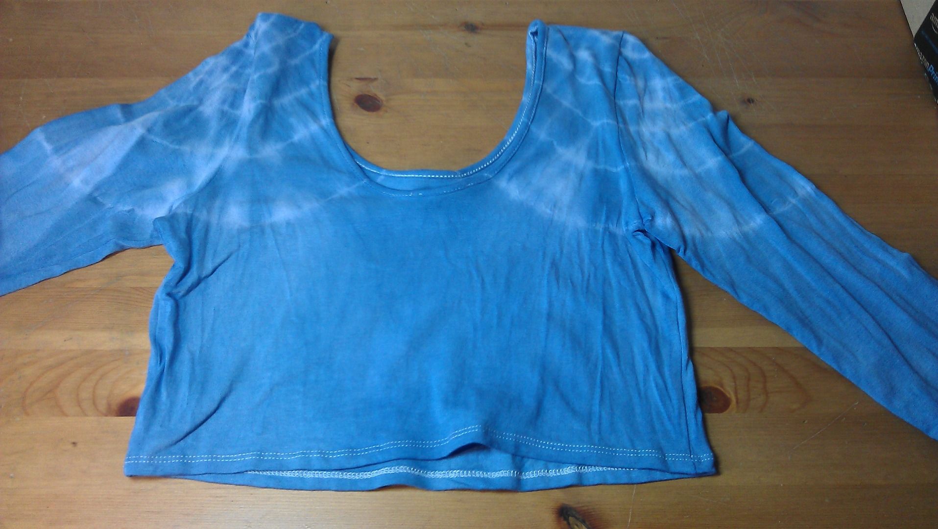 Shoulder TieDye Crop Top 6 Steps (with Pictures) Instructables