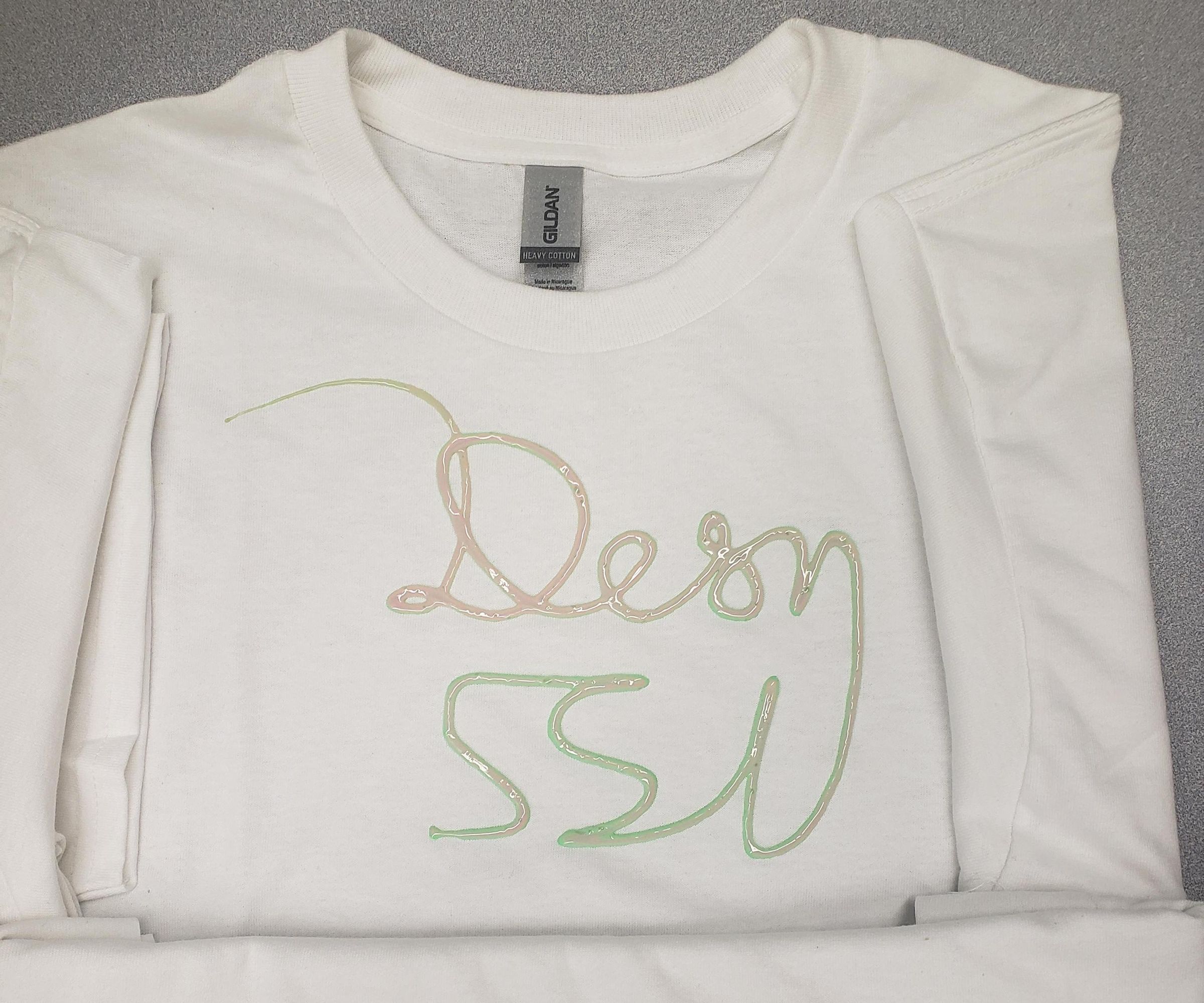 Dispensing Paint Onto Fabric Using Robot