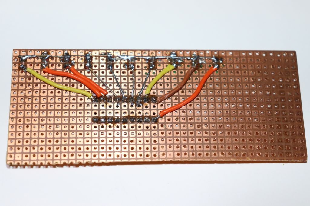 Connect -ve Legs of LEDs