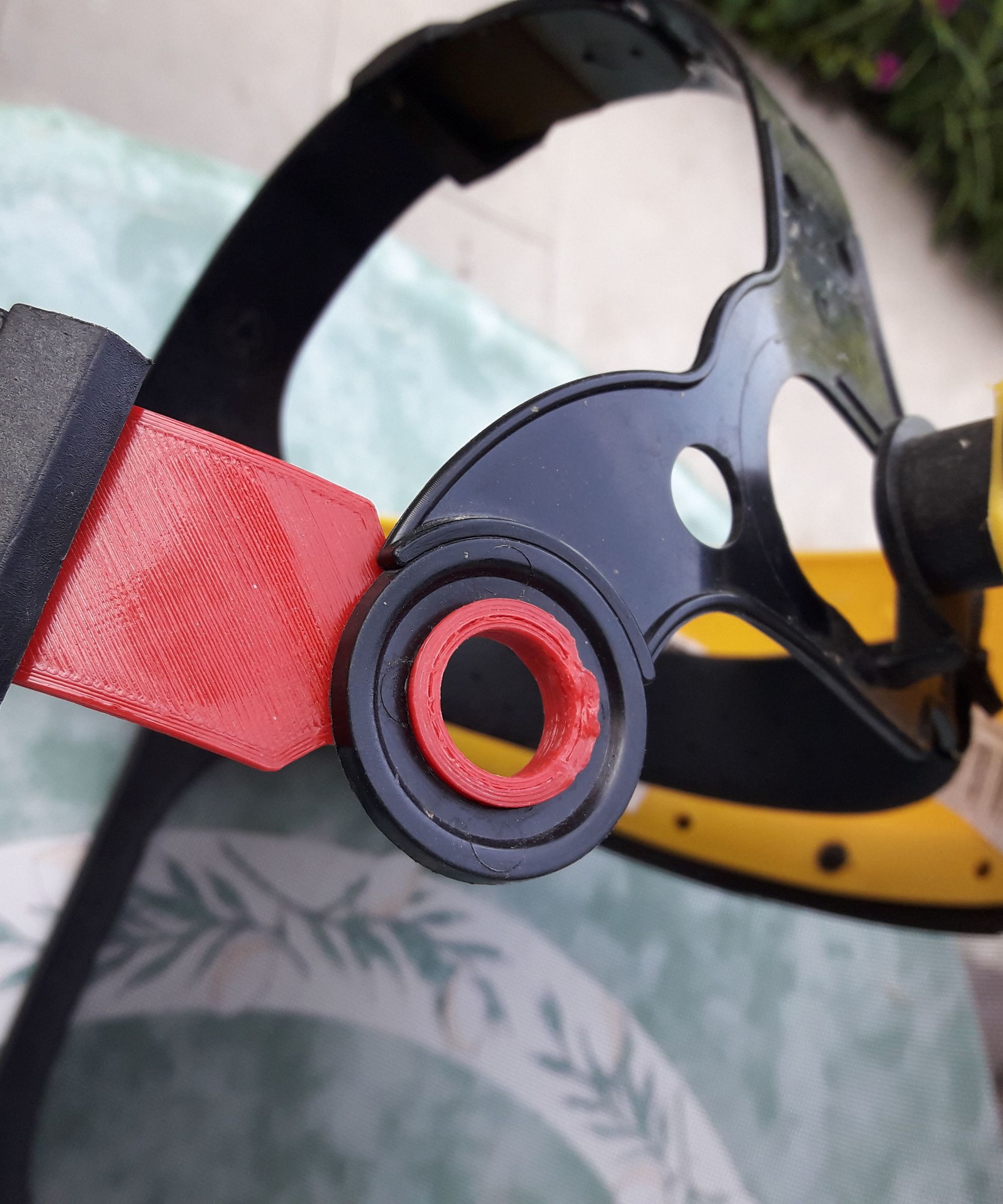 Safety Helmet Trimmer - "geared Band" Repair 