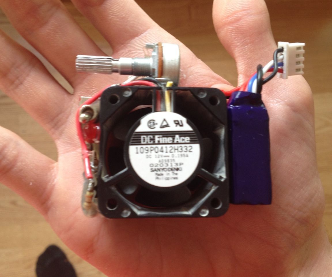 Easy Adjustable Speed Pocket Fan