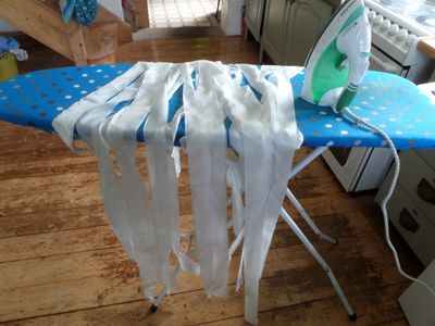Cutting, Ironing and Stretching