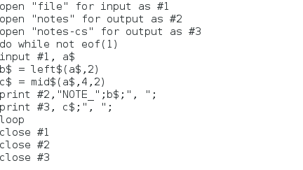 Using Basic Instead of Bash.