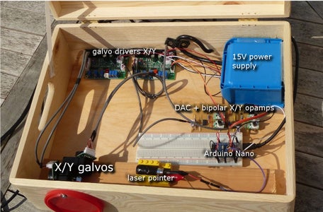 Arduino Laser Show With Real Galvos : 8 Steps (with Pictures ...
