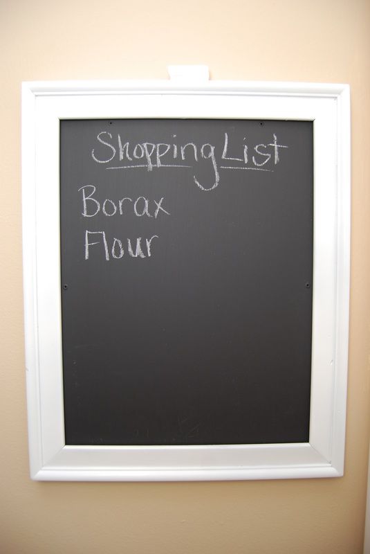Picture Frame Chalkboard