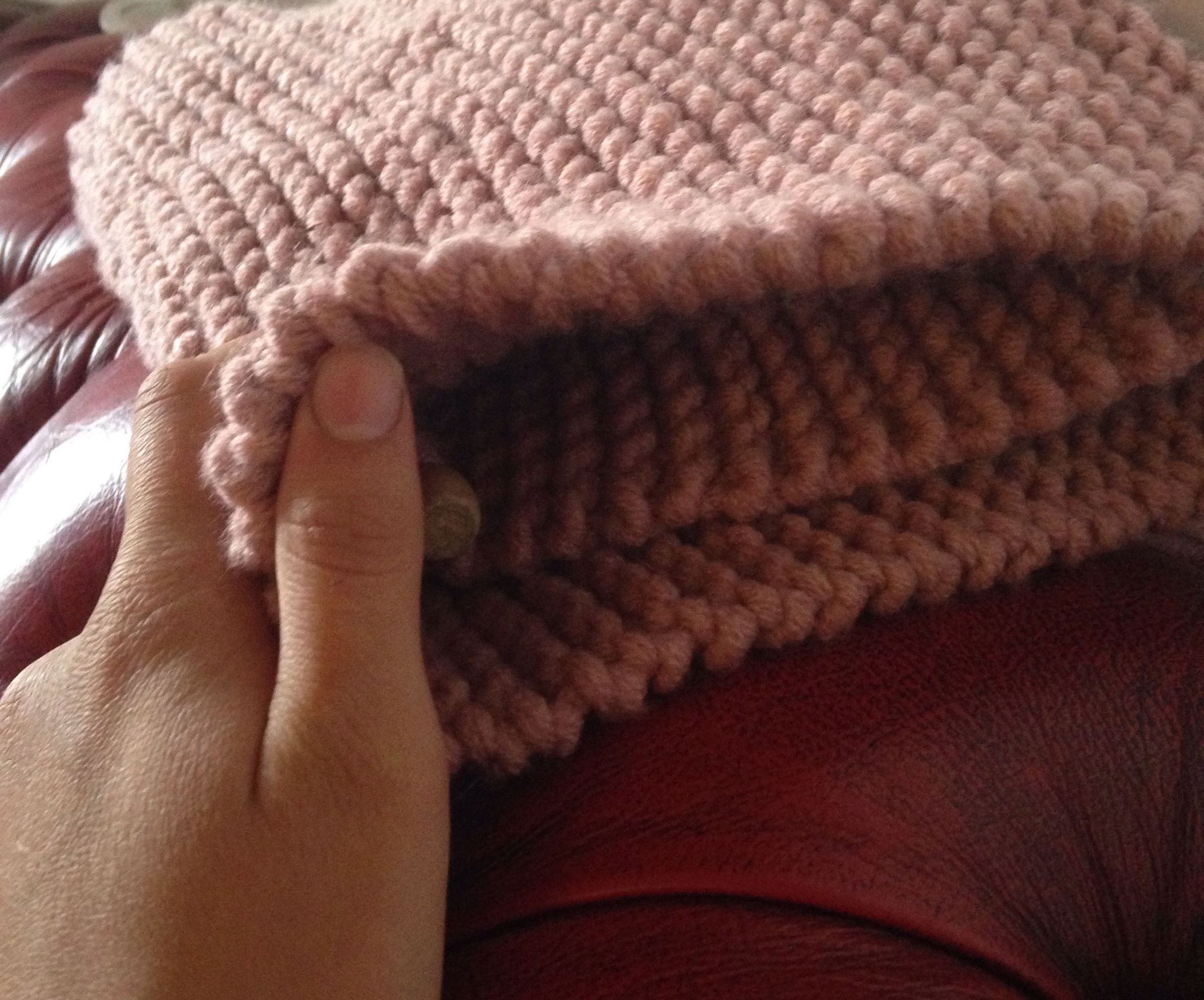 Chunky Knitted Scarf