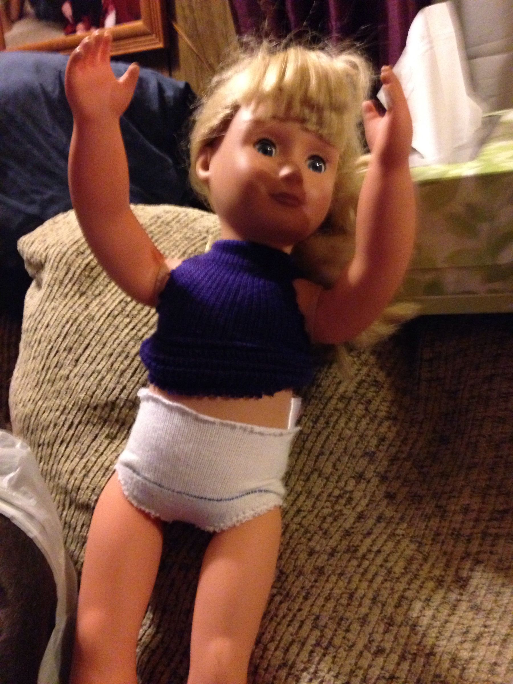 Easy No-Sew Doll Panties