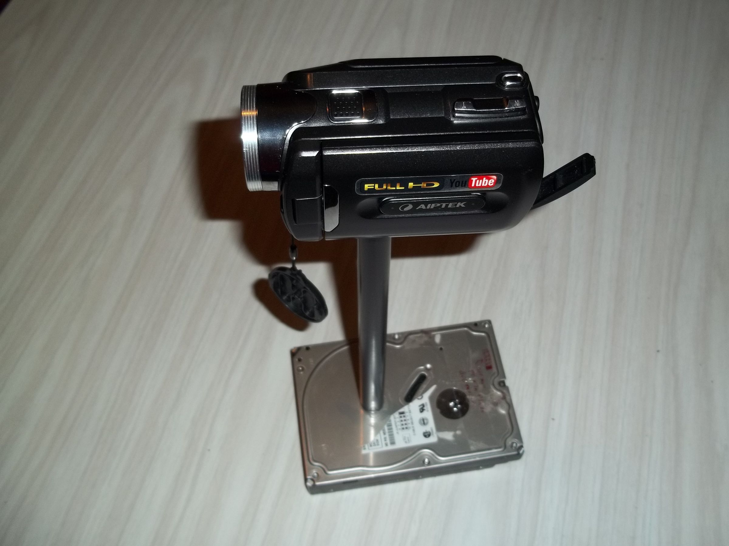 DIY Table Mono-pod With HARD DISK