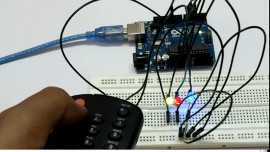 Controlling Led's With TV Remote & Arduino : 7 Steps (with Pictures ...