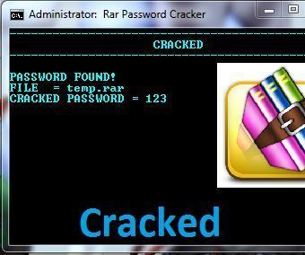 Get Rar File Numeric Password Using Notepad