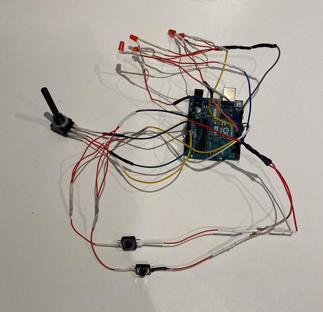 Robotic Arm Controller : 4 Steps Circuit Diagram