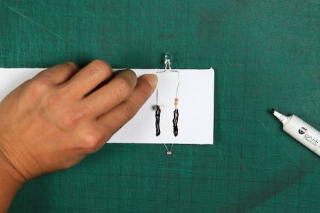Resistor, Transistor & LED