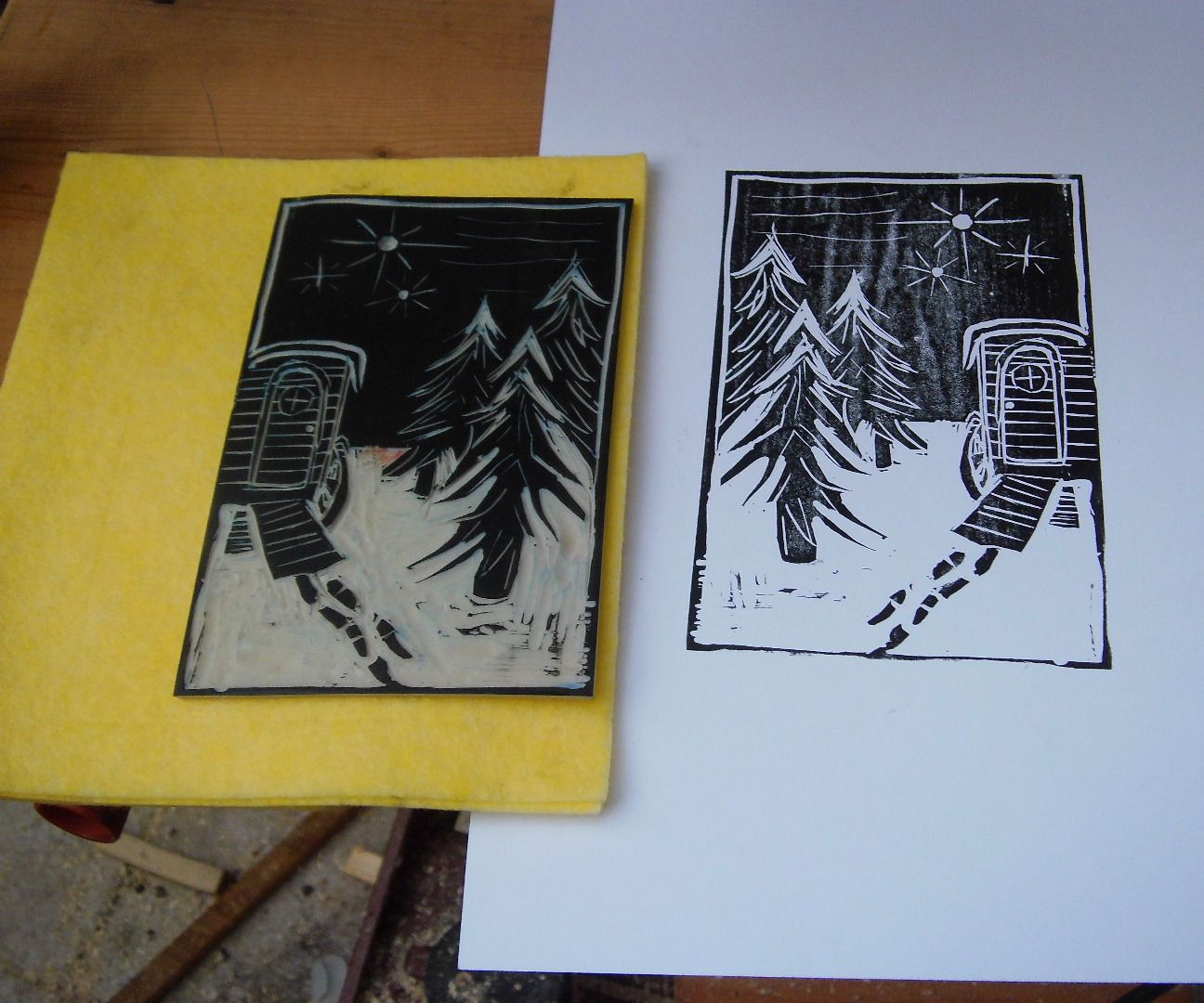 Lino and Stamps Printing Press