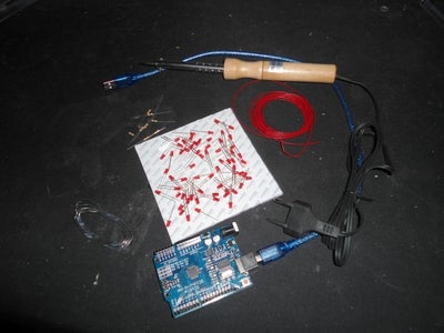 Make a 8 X 8 LED Matrix Cheap and Simple