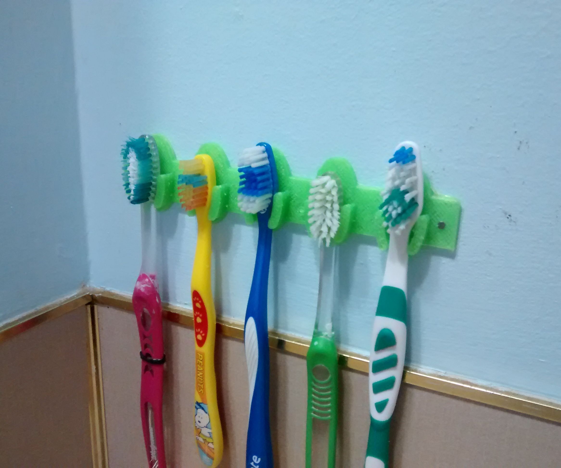 3D Printed Toothbrush Holder