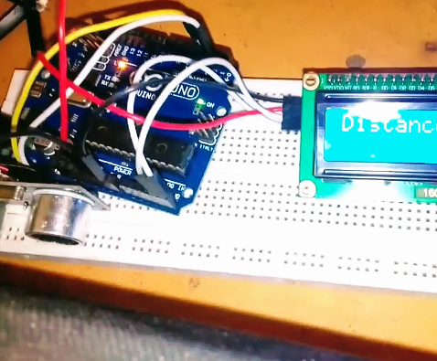 Arduino Based Distance Measurement Using Ultrasonic Sensor