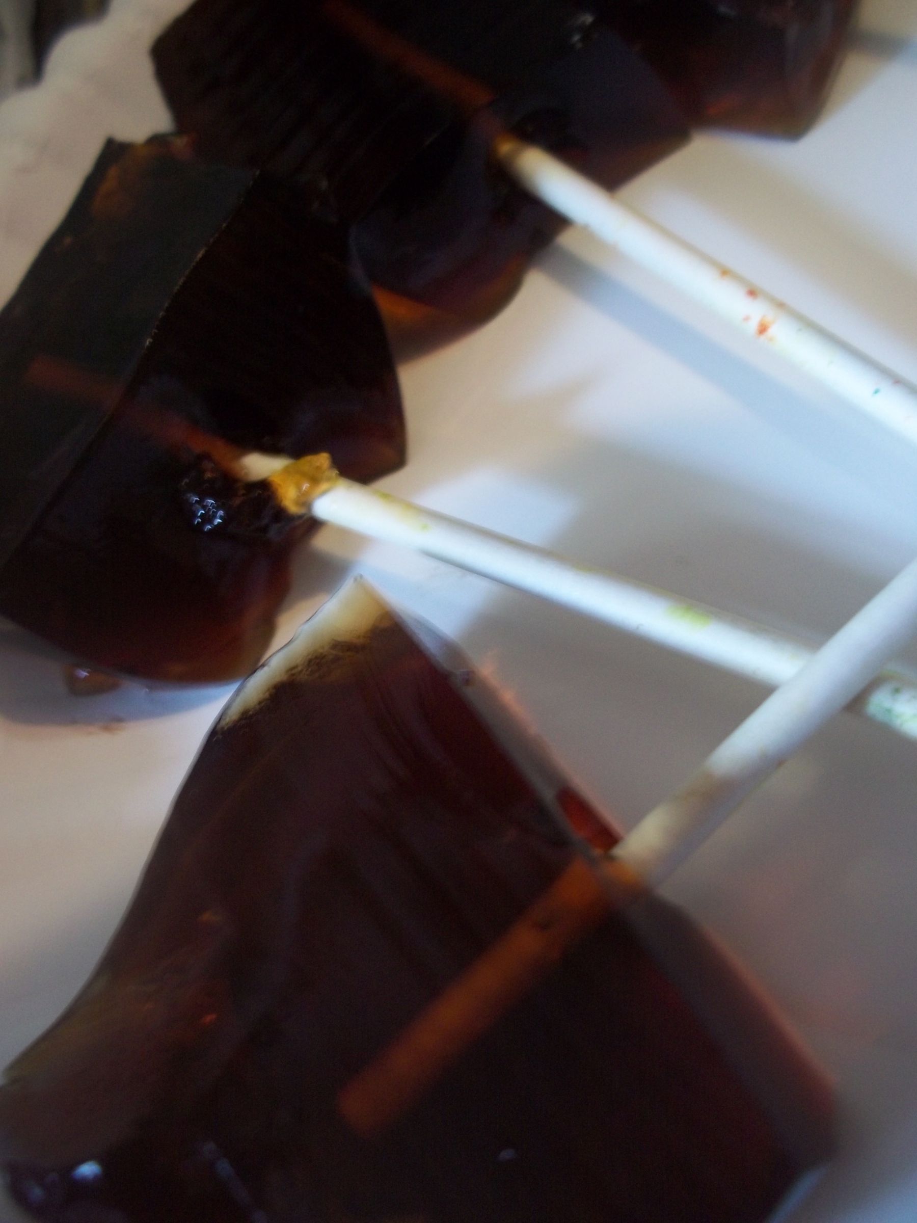 Cola Jello (On a Stick!)