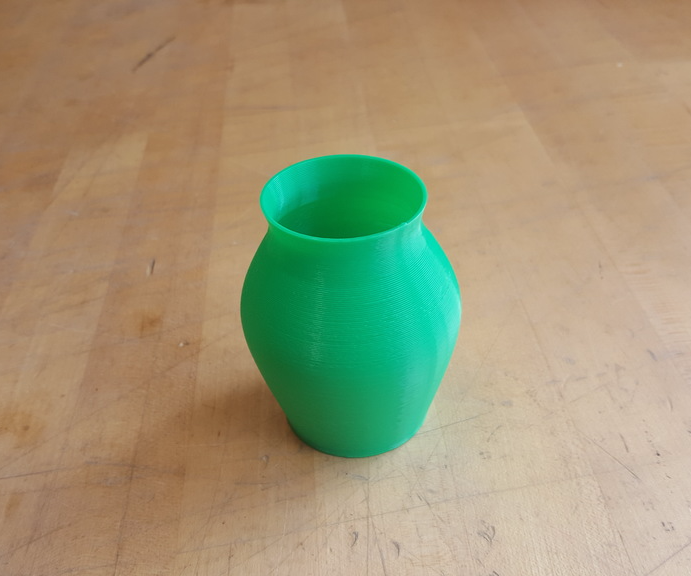 How to Make a Vase With Cura 3.1 in Vase Mode