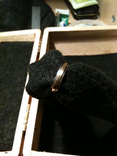 Handmade Buffalo Nickel Ring