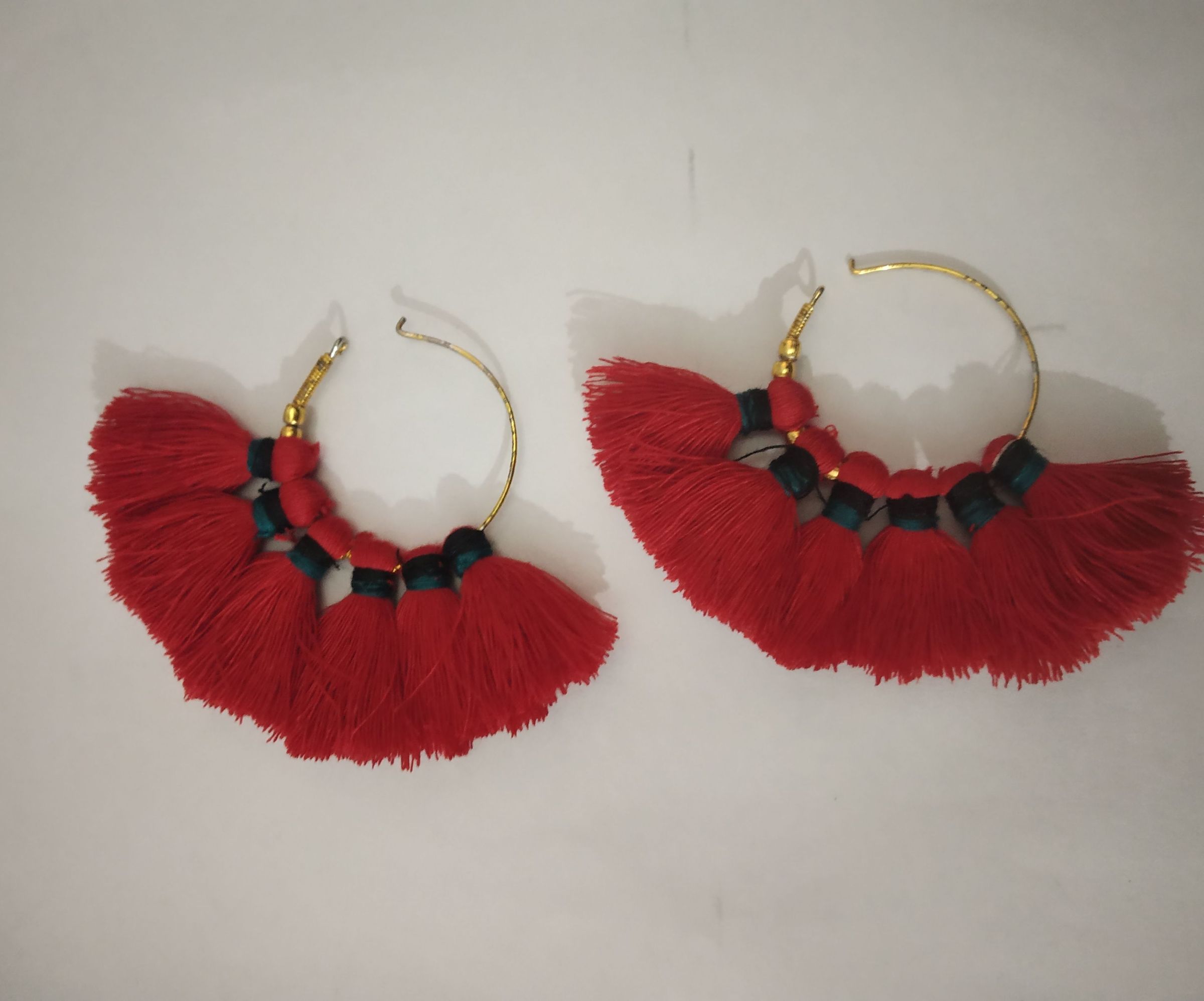 Round Tassel Earing