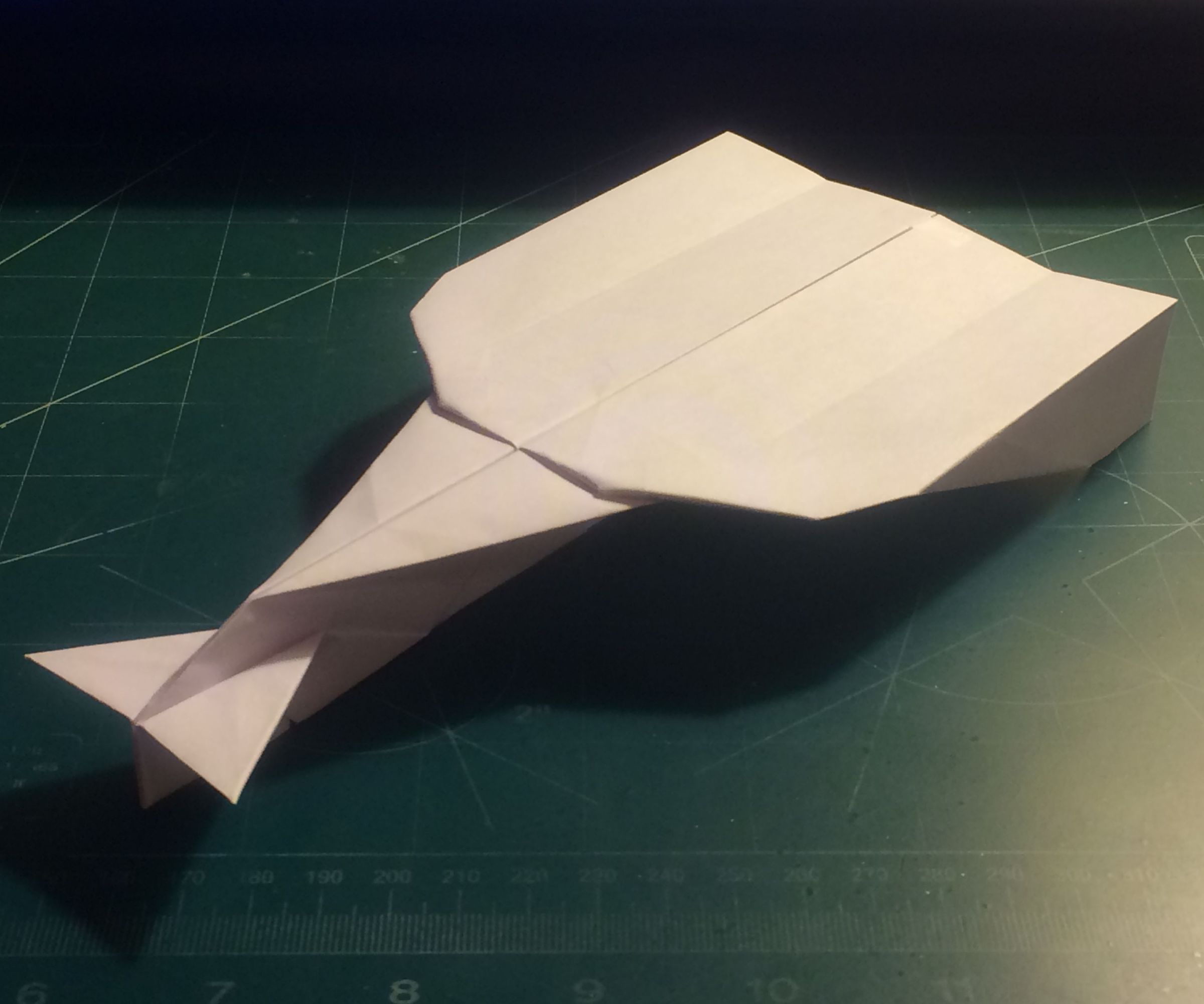 How to Make the WarVulcan Paper Airplane