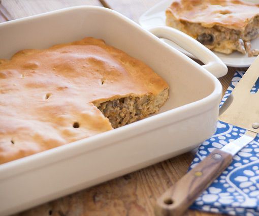 Spicy Stroganoff Squares