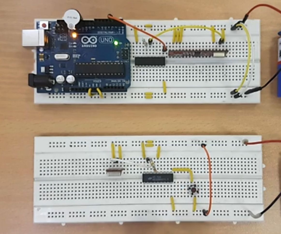 Wireless Doorbell Using Arduino and RF Module
