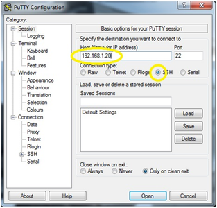Making a SSH Conection