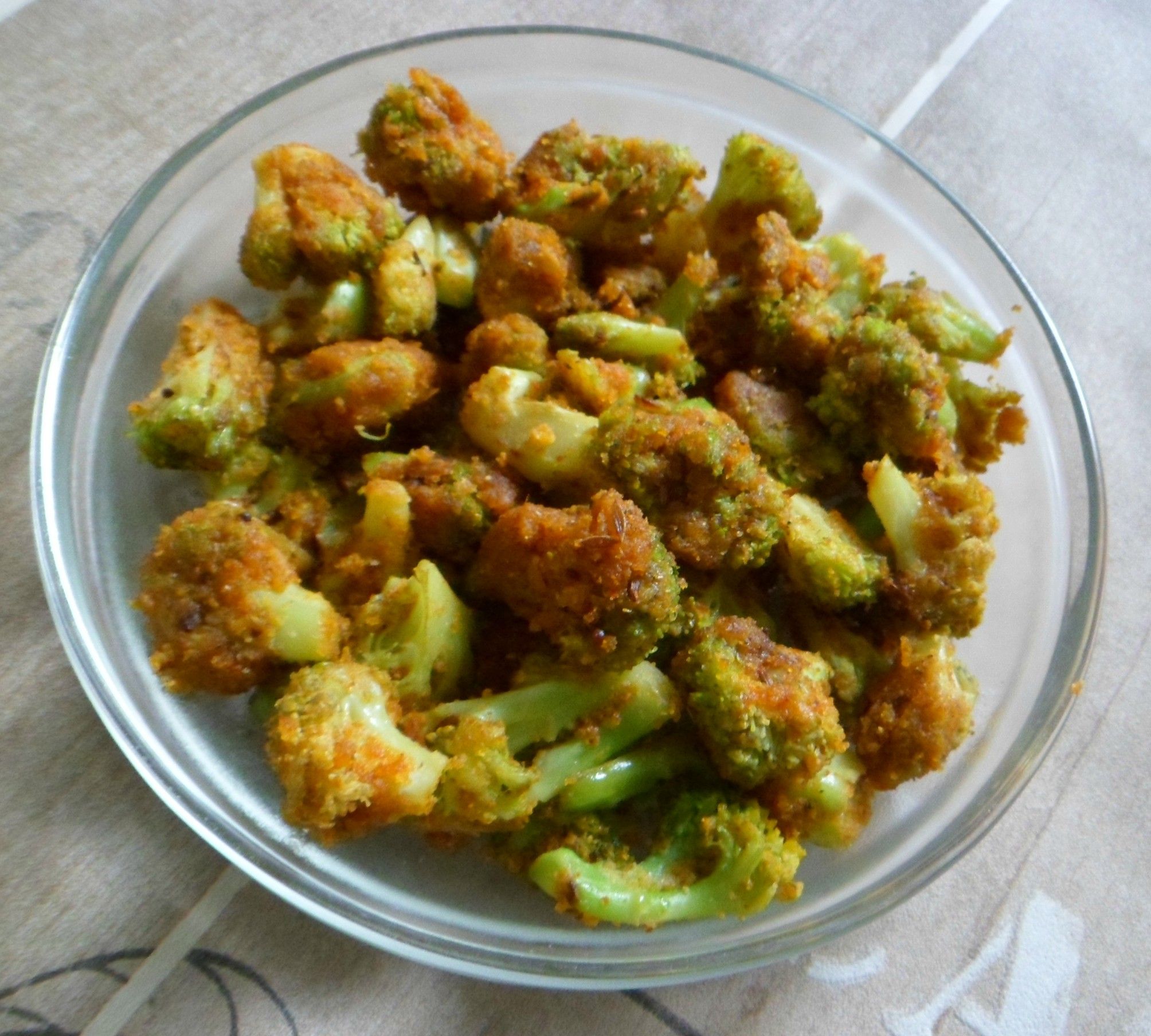 Broccoli Chickpea Flour Curry