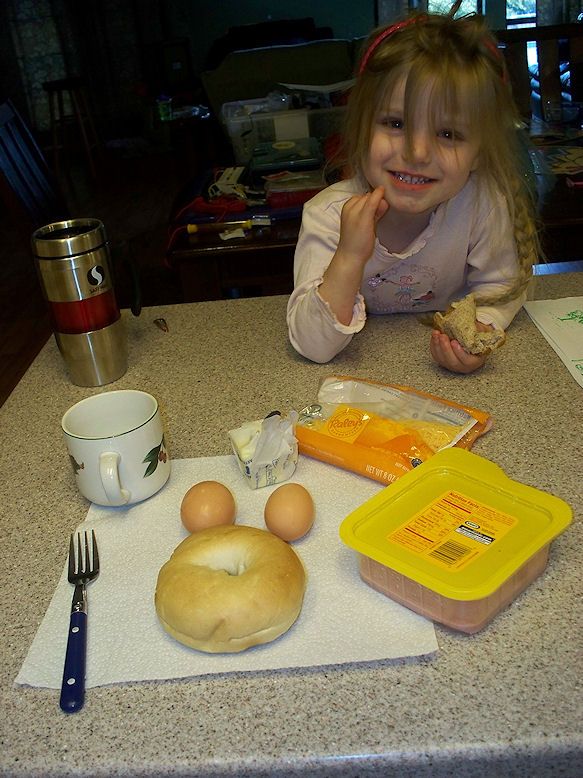 5 Minute Perfect Deli-style Egg Bagel Sandwich in Microwave - Yummy