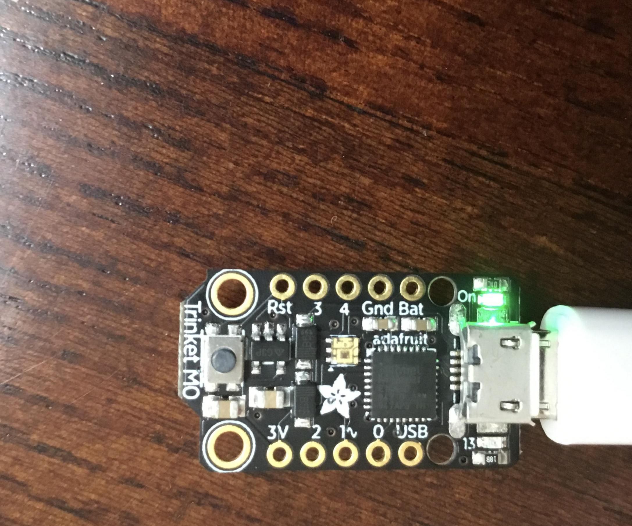 Control Volume With Adafruit Trinket M0