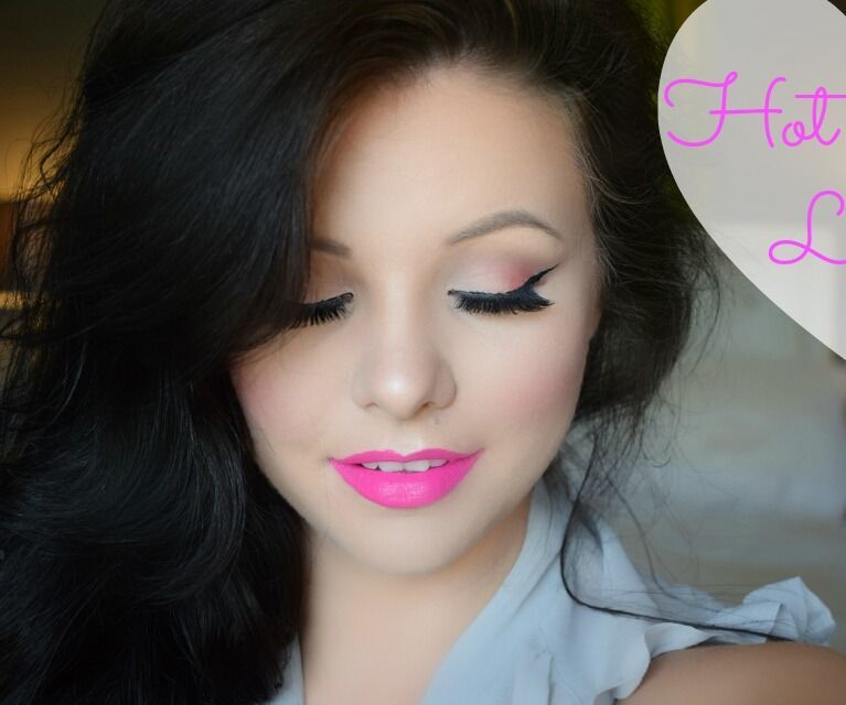 Hot Pink Lips Tutorial