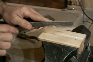 Refine the Shape of the Key Ring