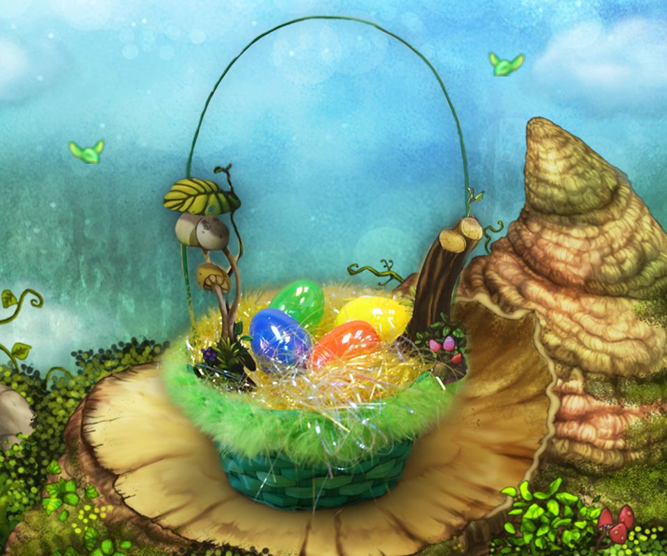 My Singing Monsters Floofy Nest Easter Basket