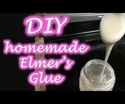 #DIY #Elmer's Glue | How to Make Non-toxic and Eco Friendly #Elmer's Glue at Home