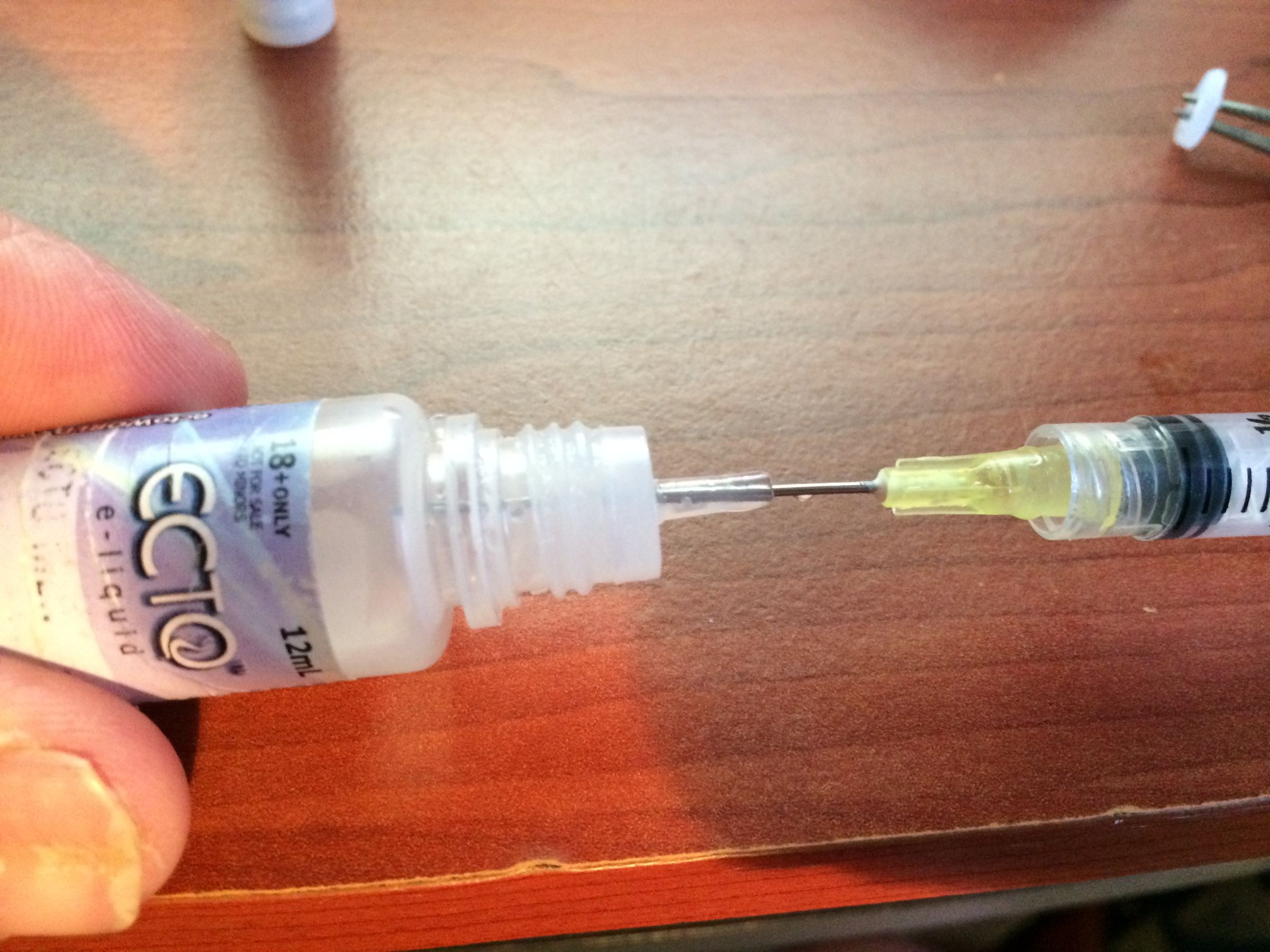 Refill Disposable Ecig Cartridge 3 Steps Instructables