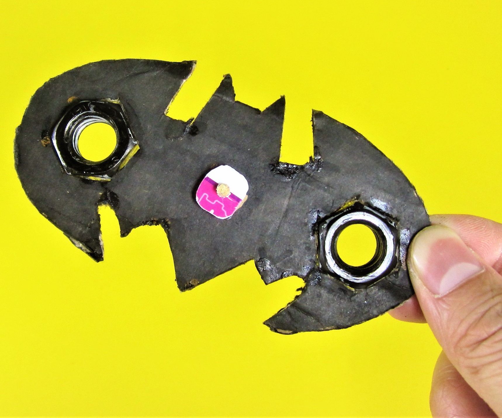 Make Batman Fidget Spinner Without Bearings