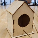 Laser Cut Press-fit Bird House