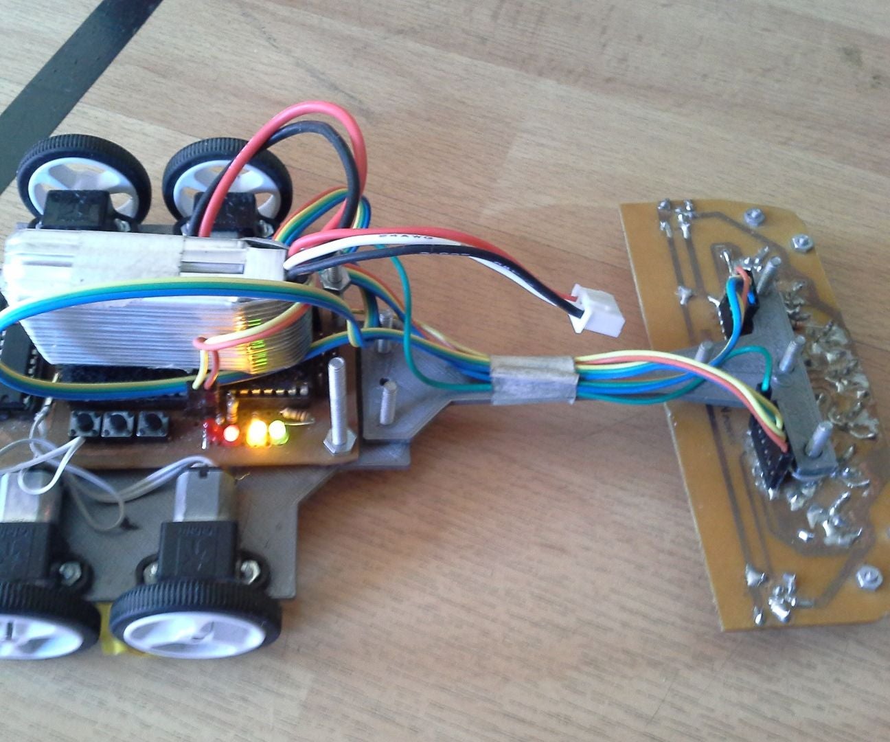 High Performance Line Follower Robot : 12 Steps (with Pictures ...