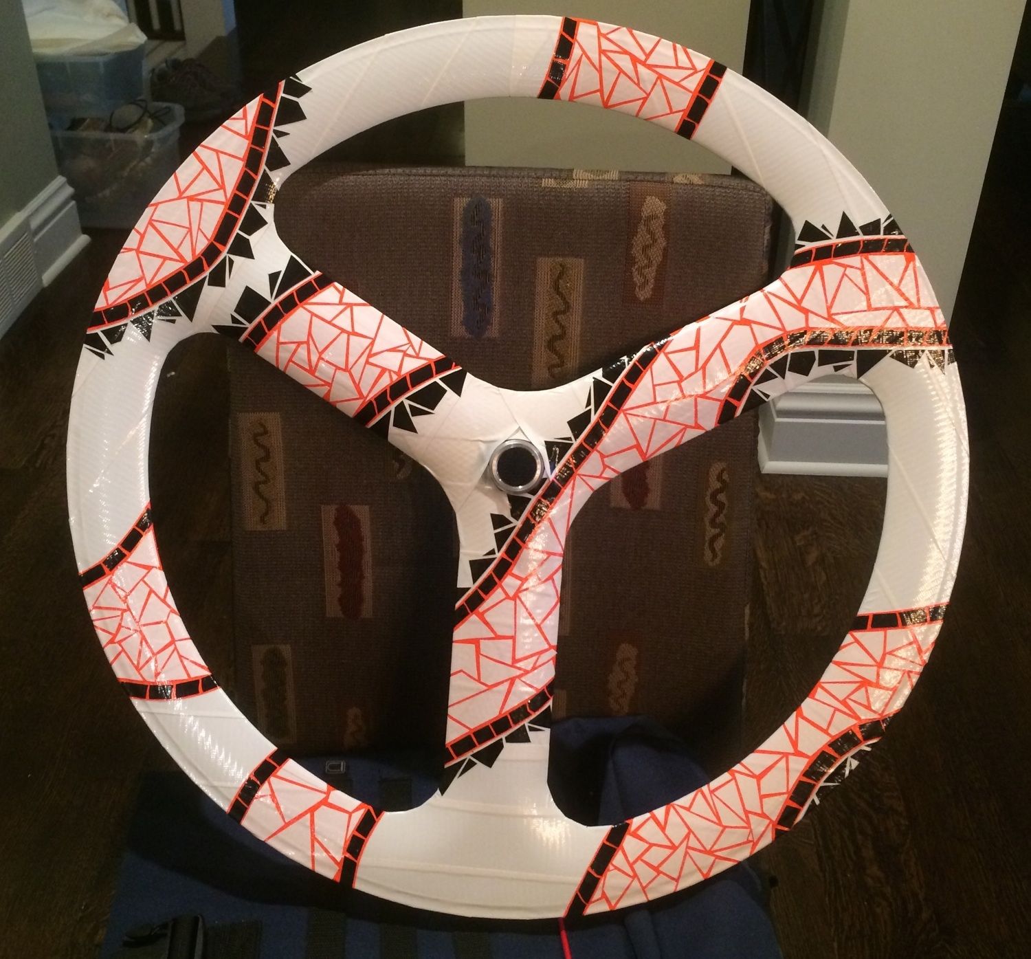 Duct Tape Bike Wheel Art 8 Steps (with Pictures) Instructables