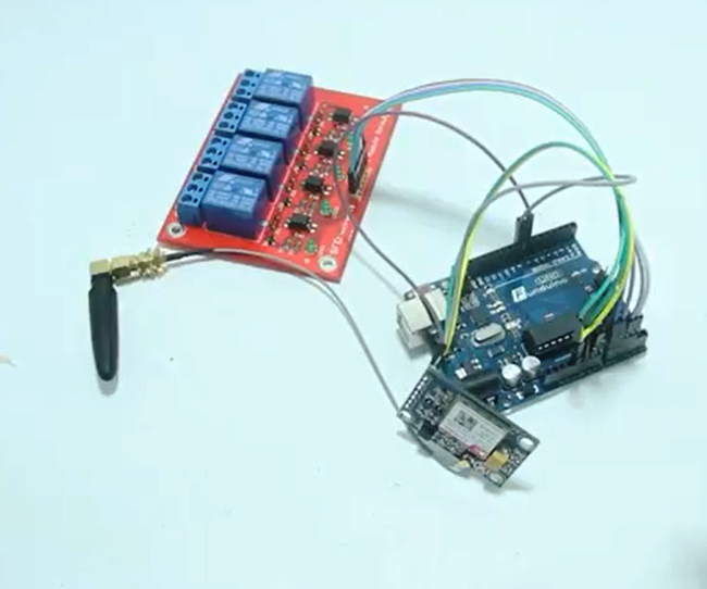 SMS Controller by Using SIM800L V2