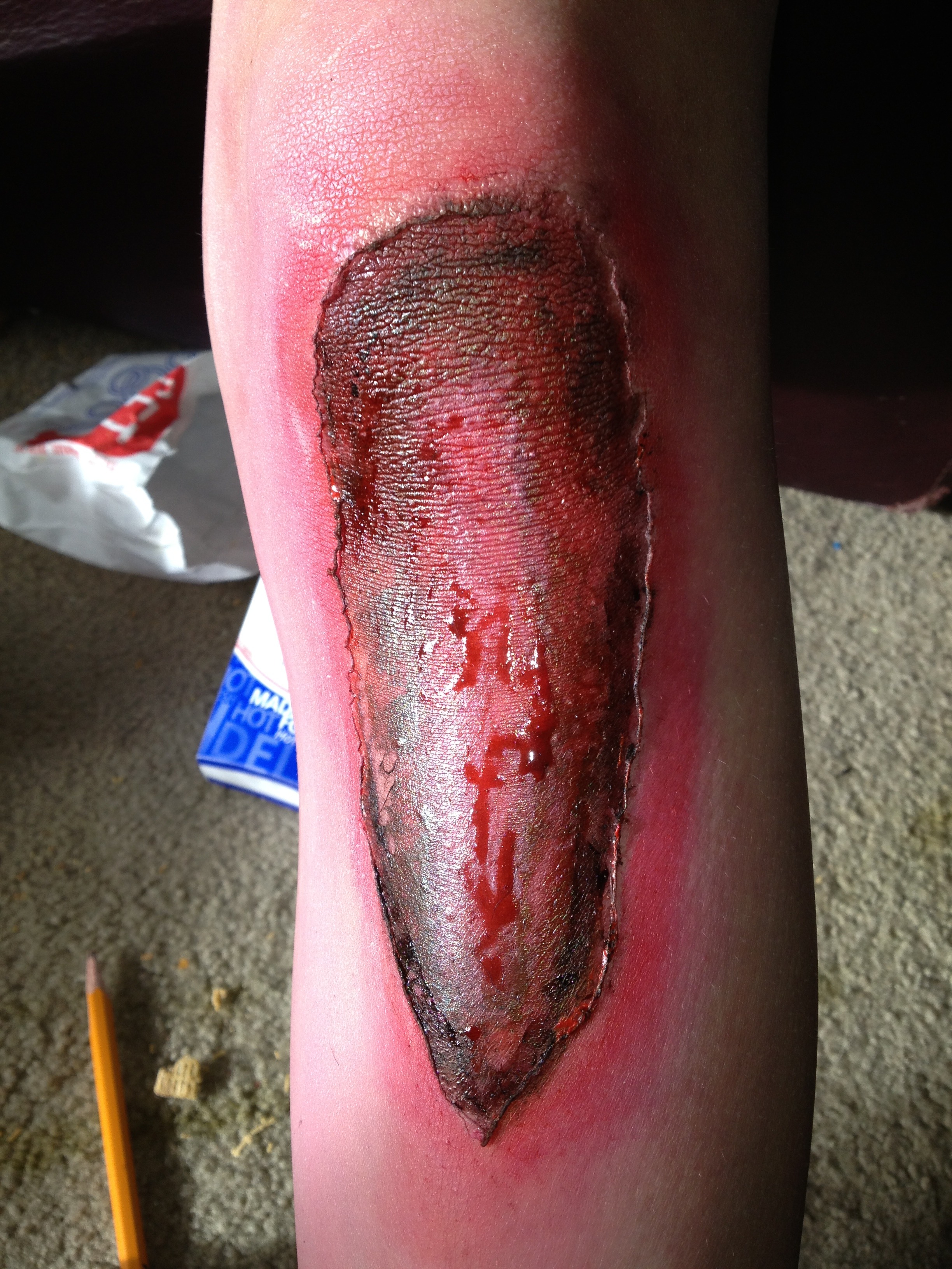 How to Make a Fake Burn!