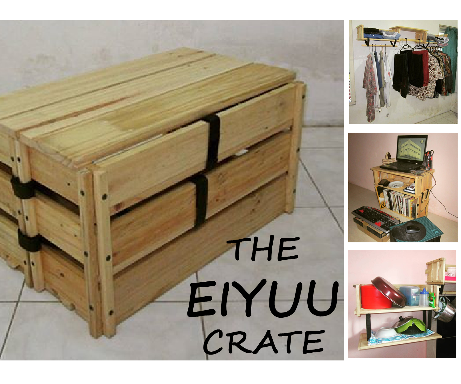 The Eiyuu Crate: a Multifunctional Storage.