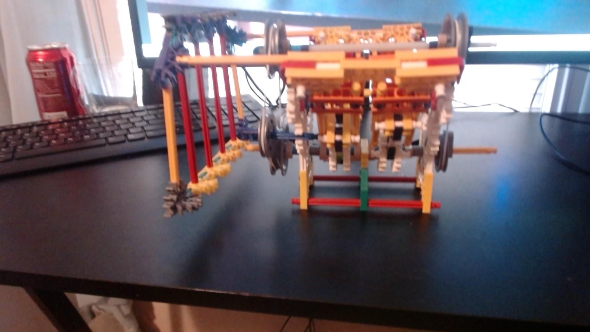 Knex V4 Engine Supercharged 5 Steps Instructables