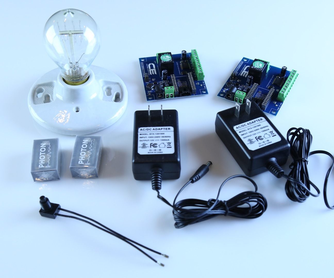 Particle Photon World Wide Light Switch