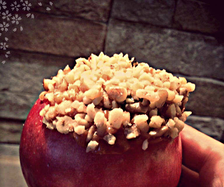 Inside-out Caramel Apples