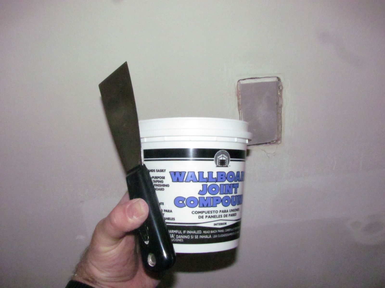 View of Fix a Hole in Drywall (Sheetrock) : 6 Steps (with Pictures) - Instructables