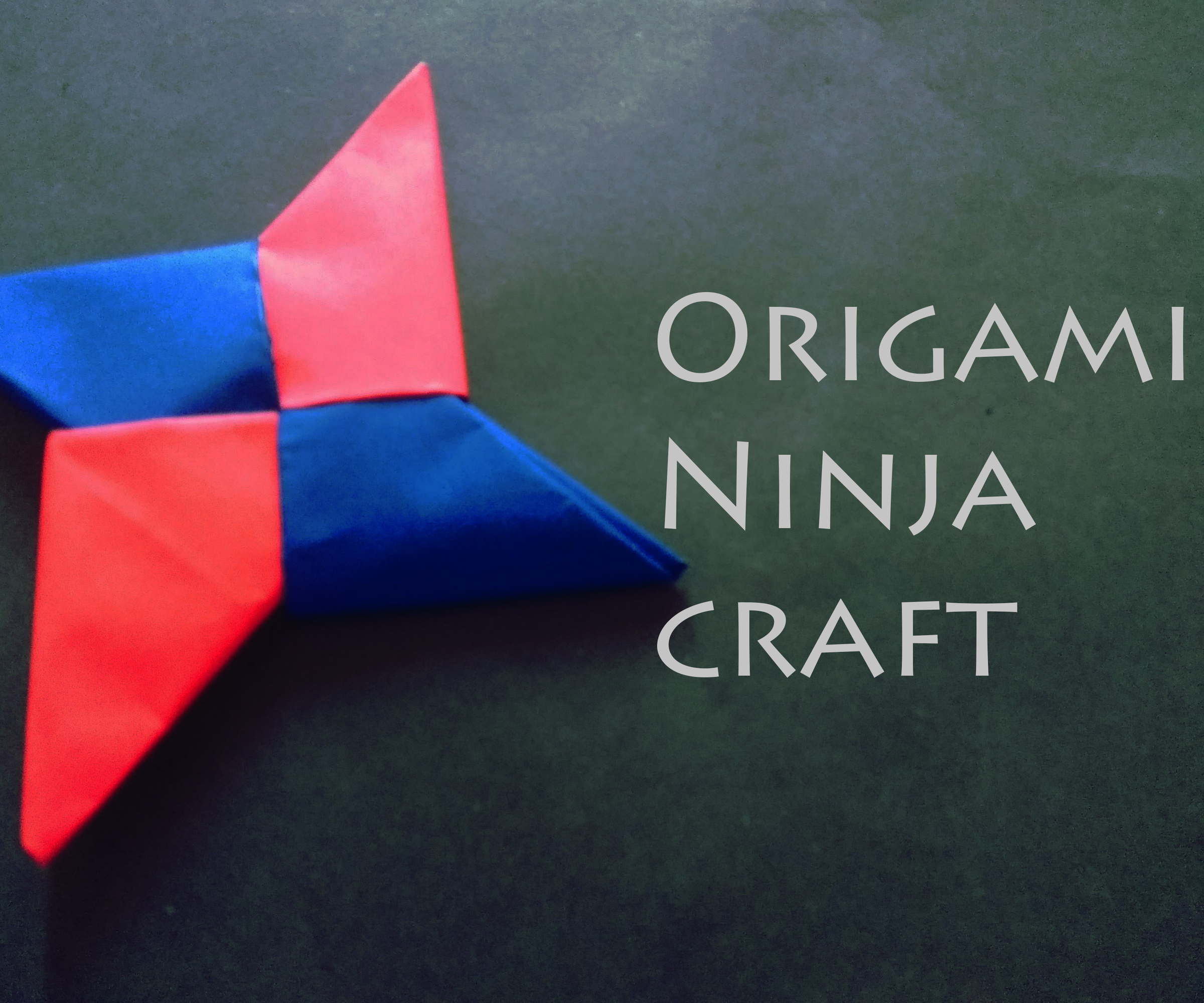 DIY Origami Nija Star 