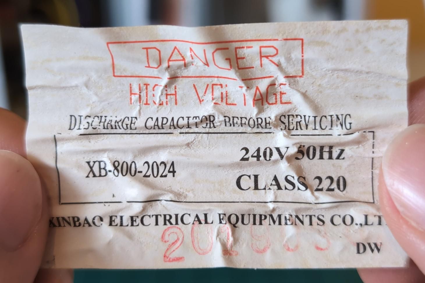 Discharge the Capacitor