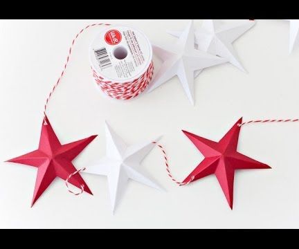 How to Make 3D Paper Star